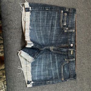 Like new J Crew denim shorts